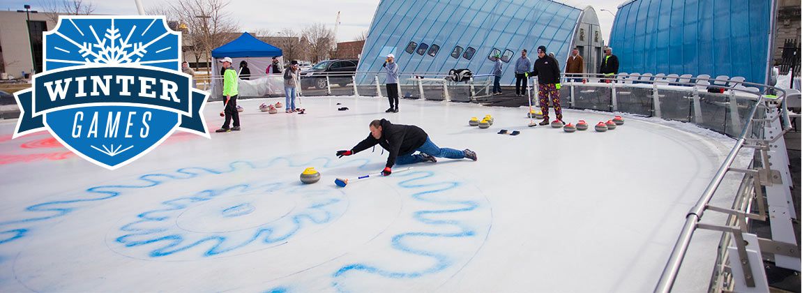 Winter Games in Downtown DSM