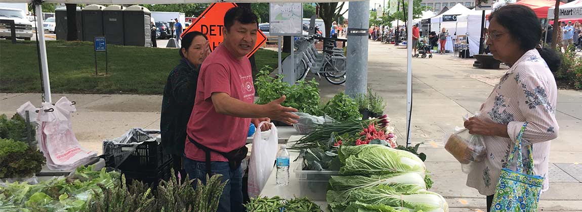 Produce Pick at the Downtown Farmers' Market