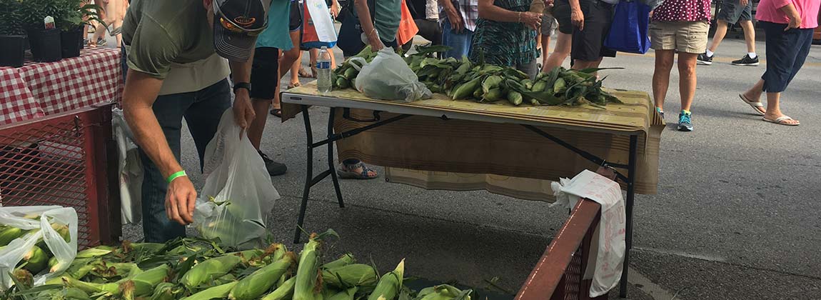 DTFM Produce Pick sweet corn