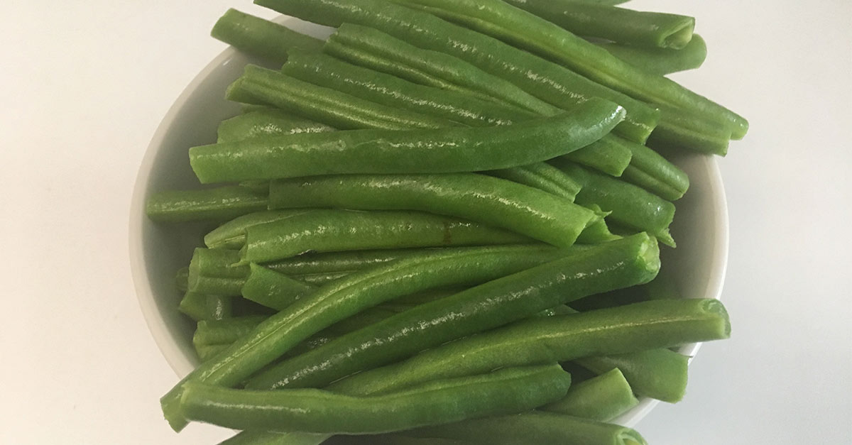 Fresh green beans