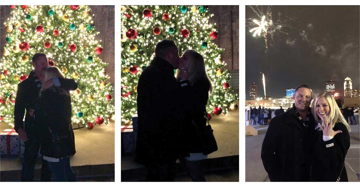 Engagement at Brenton Skating Plaza