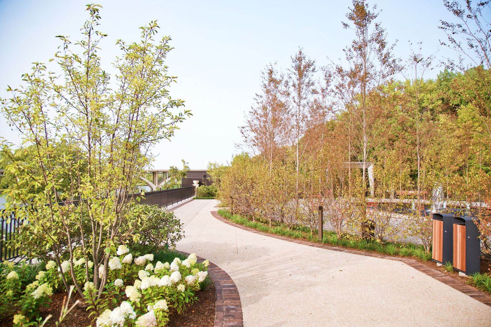 Ruan Reflection Garden in the Fall