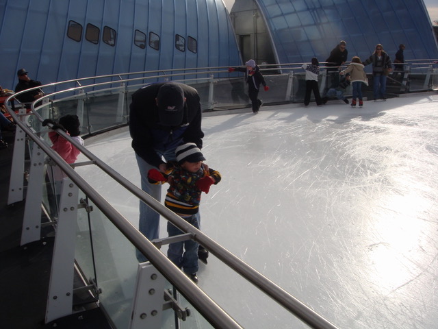 Skating at Brenton