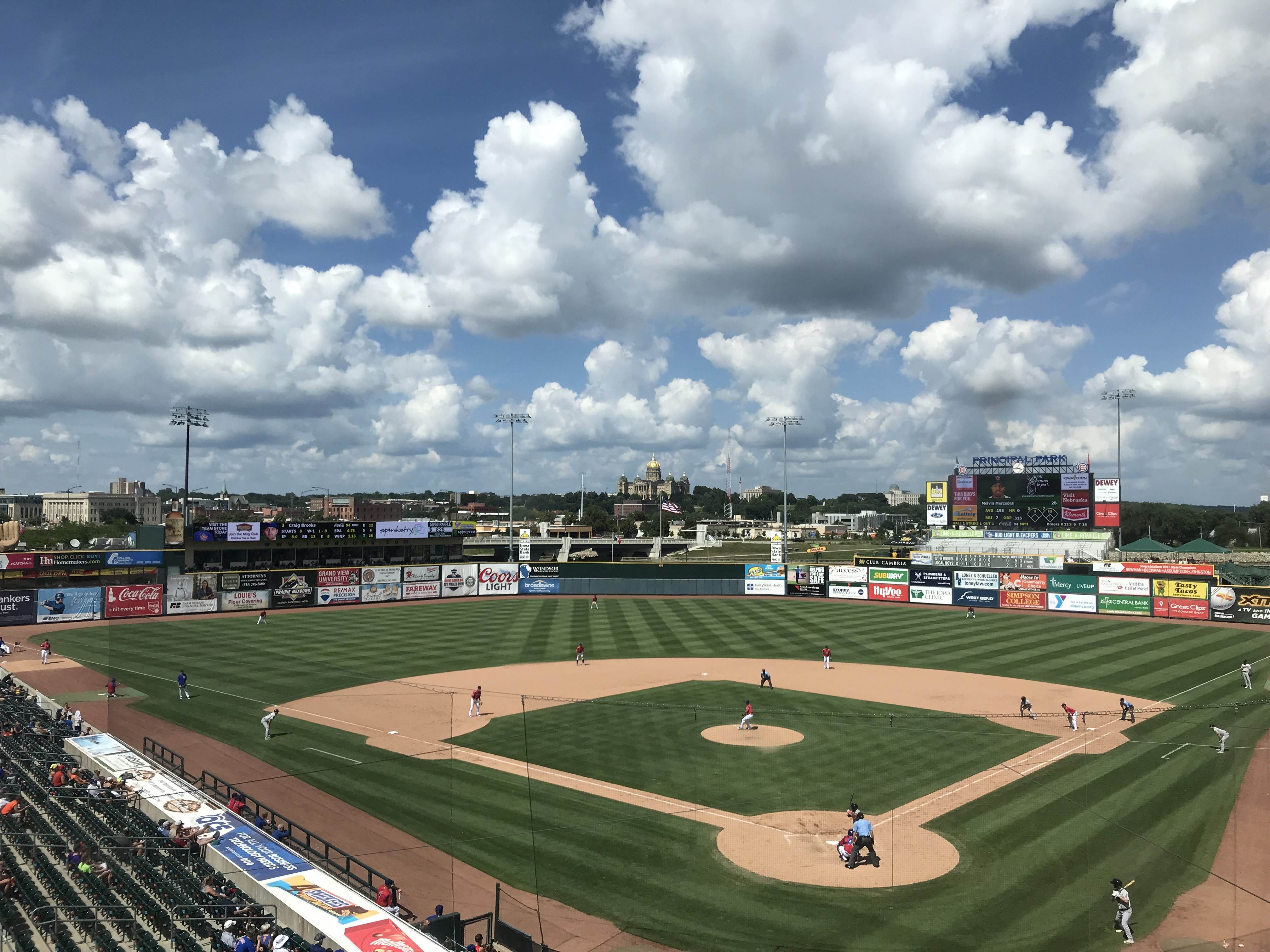 360° view of Iowa Cubs - Principal Park - Alamy