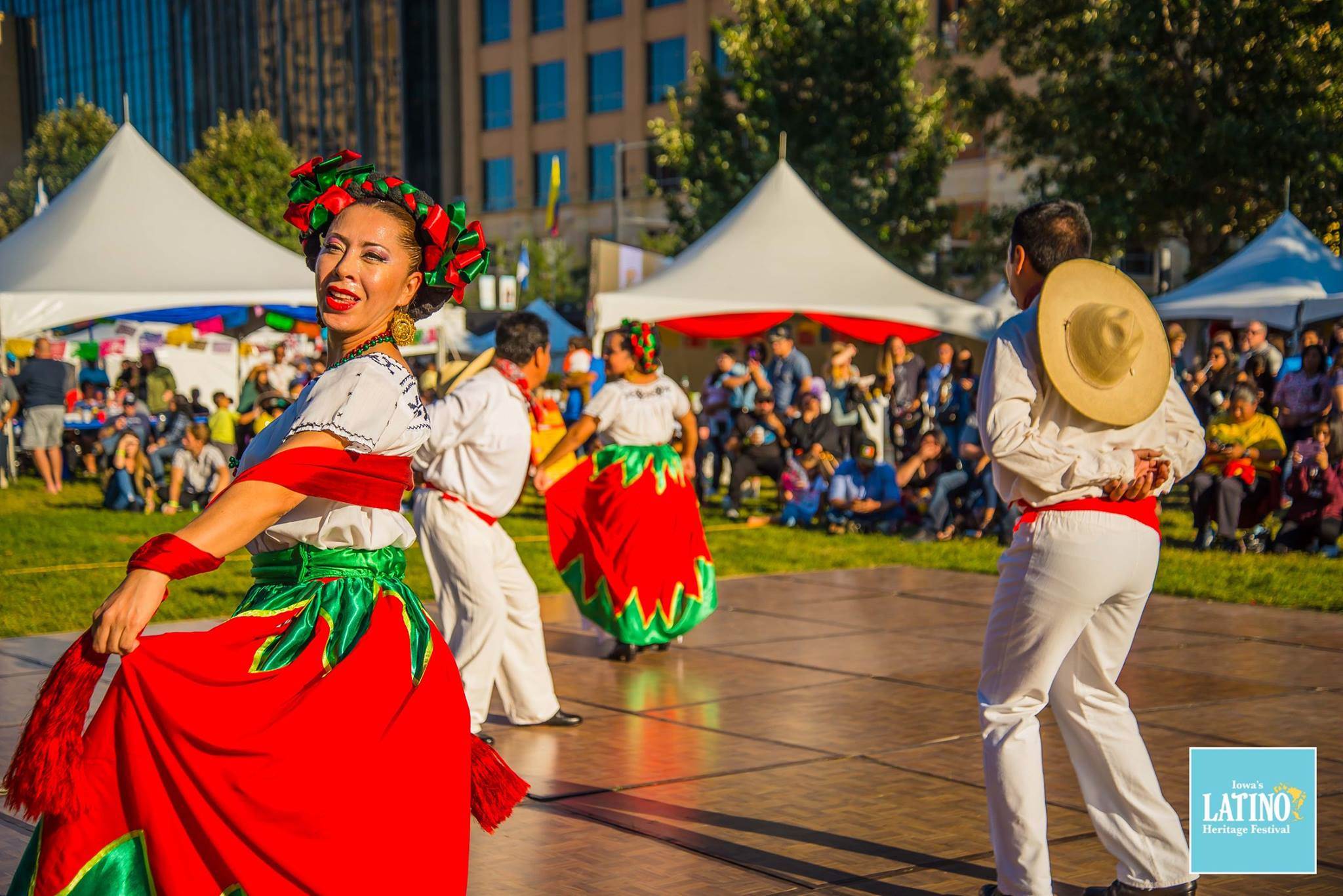 Latino Heritage Festival dancers