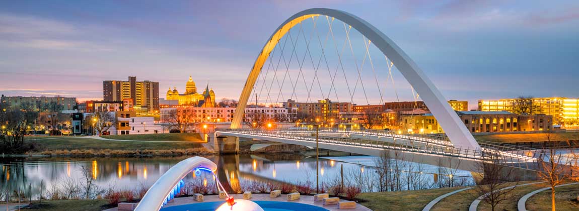 Downtown Bridges During Fall