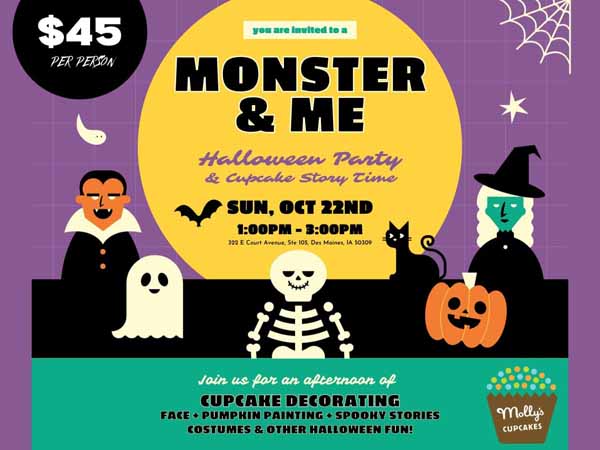 Molly's Cupcakes Monster & Me Event Molly's Cupcakes Monster & Me Event