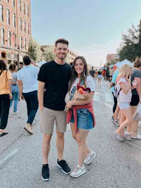 At the Downtown Farmers' Market