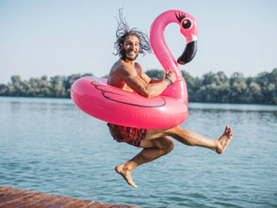 Flamingo Floatie