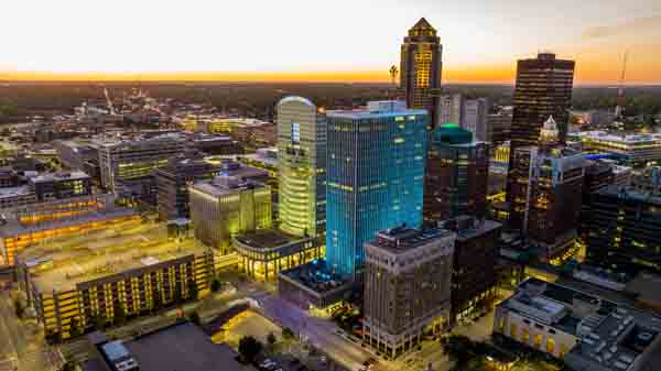 Downtown Des Moines Skyline