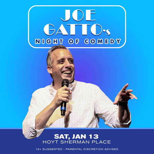 Joe Gatto at Hoyt Sherman Joe Gatto at Hoyt Sherman