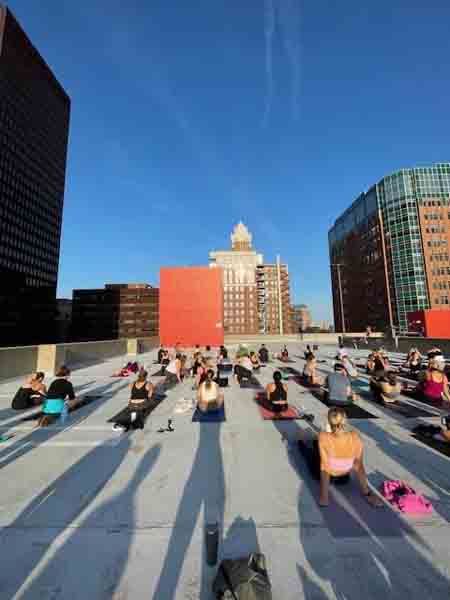 Yoga on the Roof Yoga on the Roof