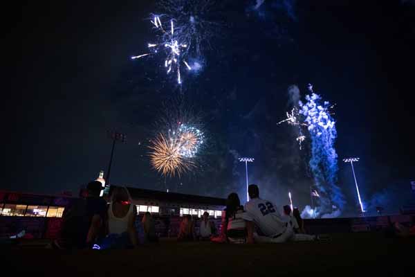 Fireworks at Principal Park