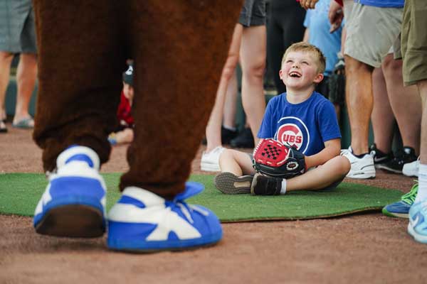 Cubbie and Fan Cubbie and Fan
