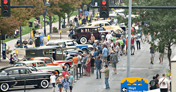Des Moines Concours in Downtown Des Moines Des Moines Concours in Downtown Des Moines