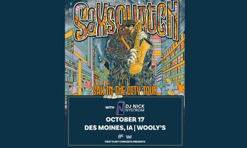 Saxsquatch at Wooly's