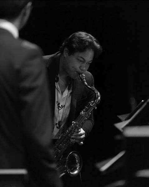 Saxophonist Marvis Truoung Saxophonist Marvis Truoung