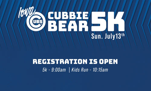 Iowa Cubs Cubbie Bear 5K