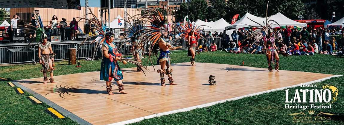 Latino Heritage Festival cultural dancers