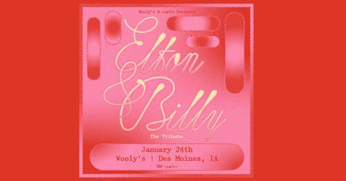 Elton and Billy at Wooly's