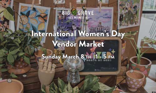 International Women's Day at Big Grove International Women's Day at Big Grove