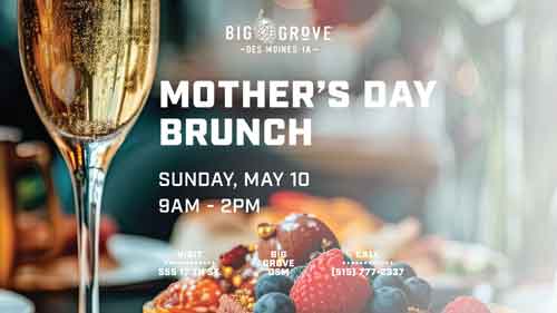 Mother's Day Brunch at Big Grove