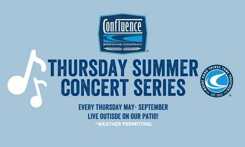 Confluence Brewing Company Thursday Summer Concert Series