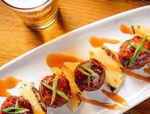 Iowa Taproom ham balls