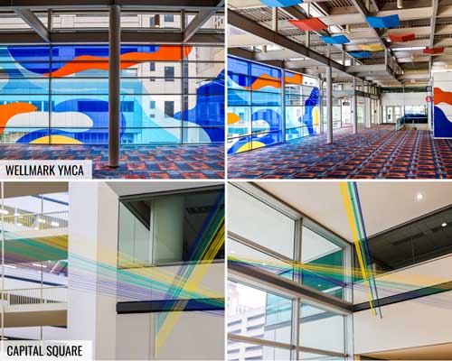 Skywalks Reimagined installations