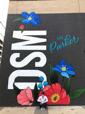 mural at The Parker