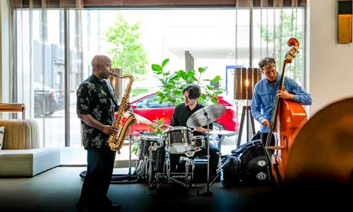 Blue Light Jazz at the Surety Hotel