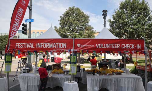 World Food & Music Festival volunteers