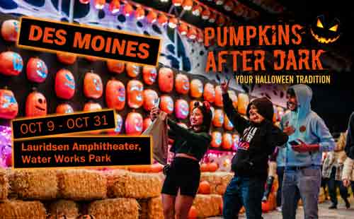 Pumpkins After Dark Des Moines