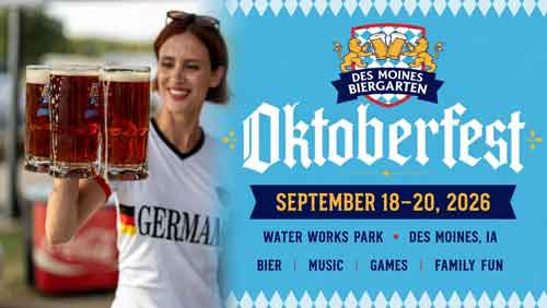 Oktoberfest at Des Moines Biergarten