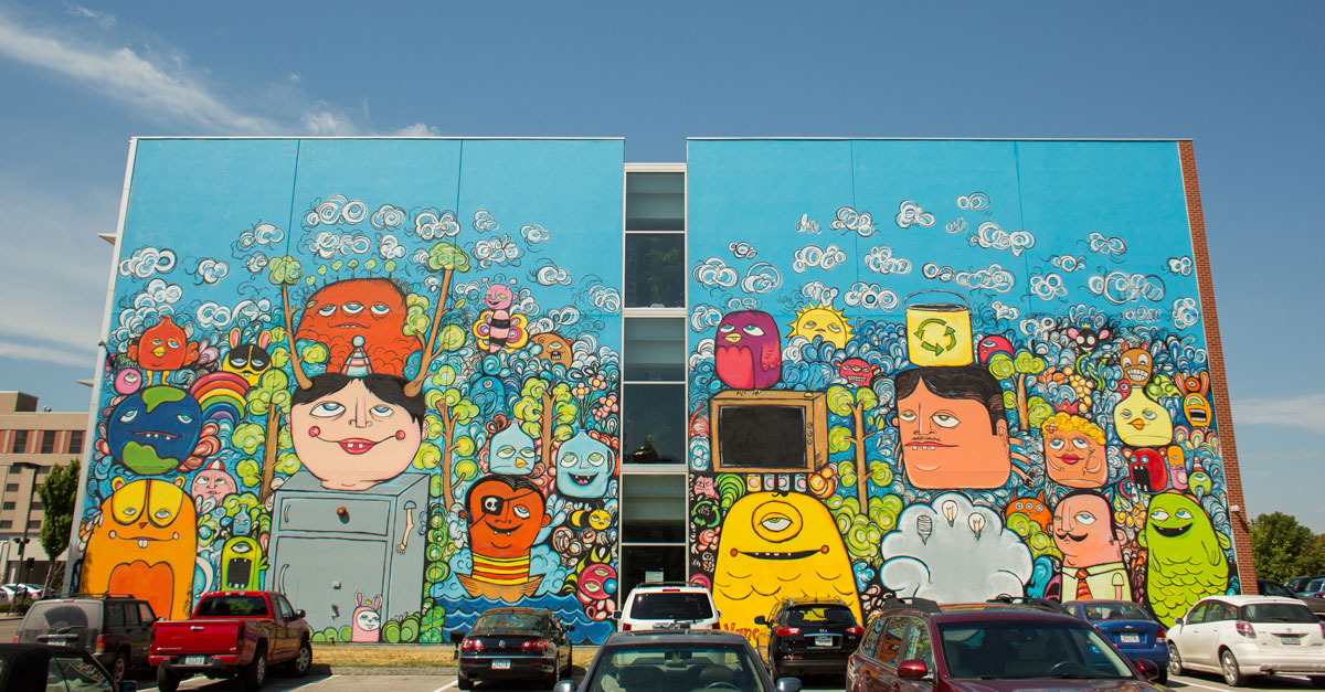 Where to Find Art Murals in Downtown Des Moines Free Public Art