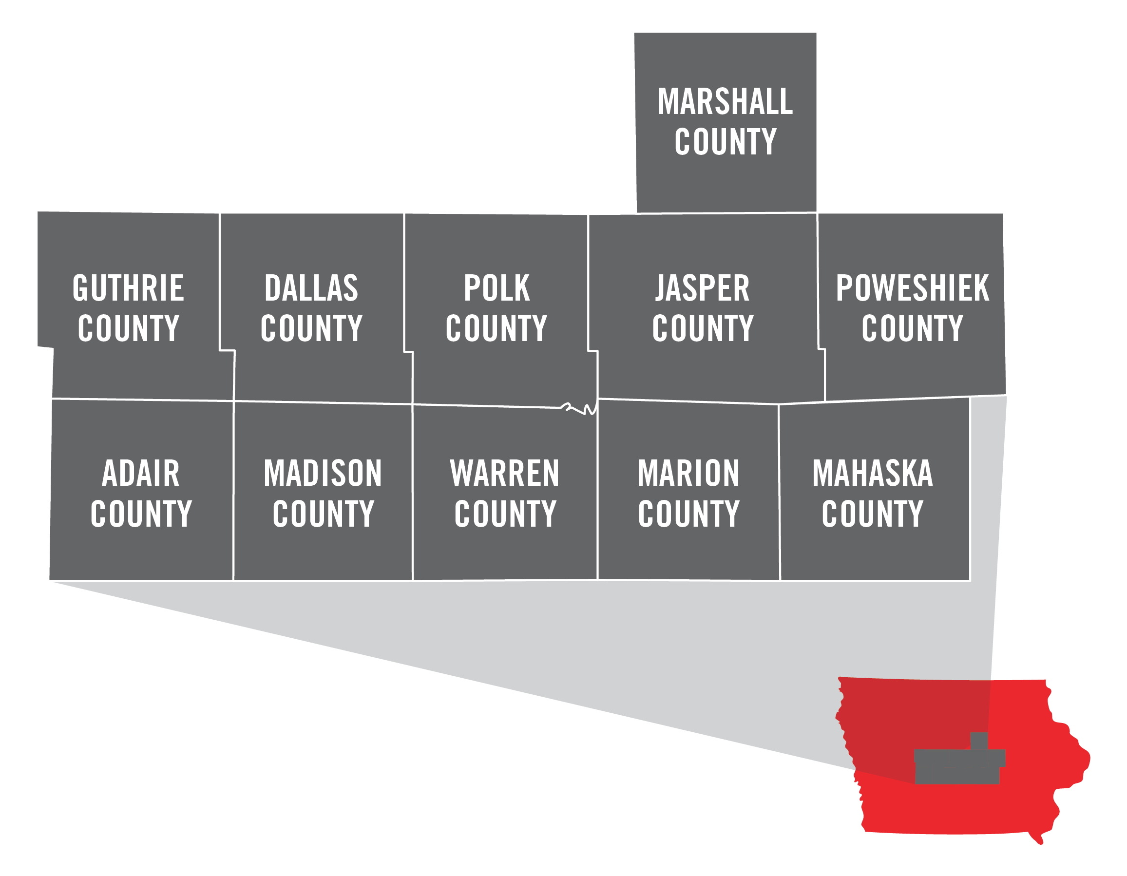 Greater DSM Partnership Counties