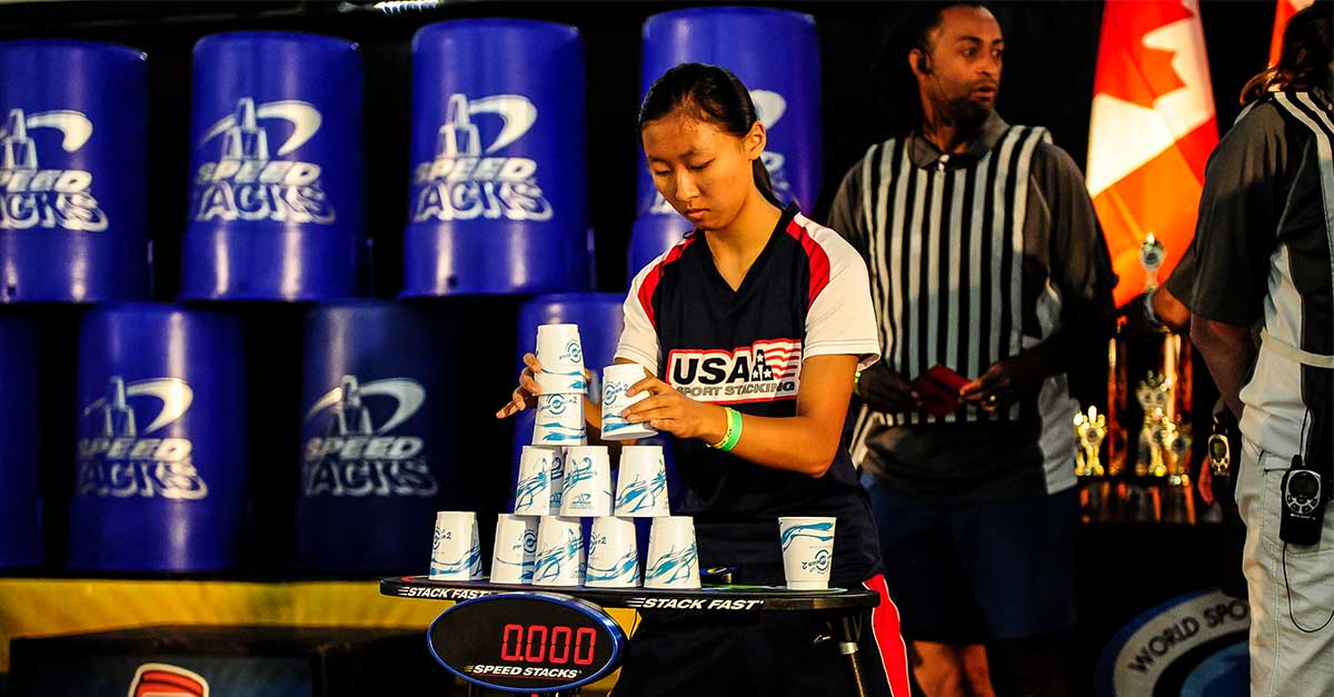 Sport stacking Sport stacking