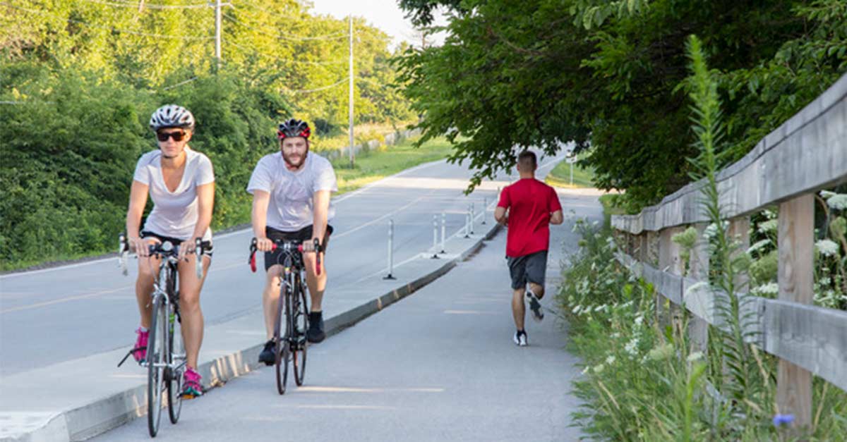 Biking in DSM USA