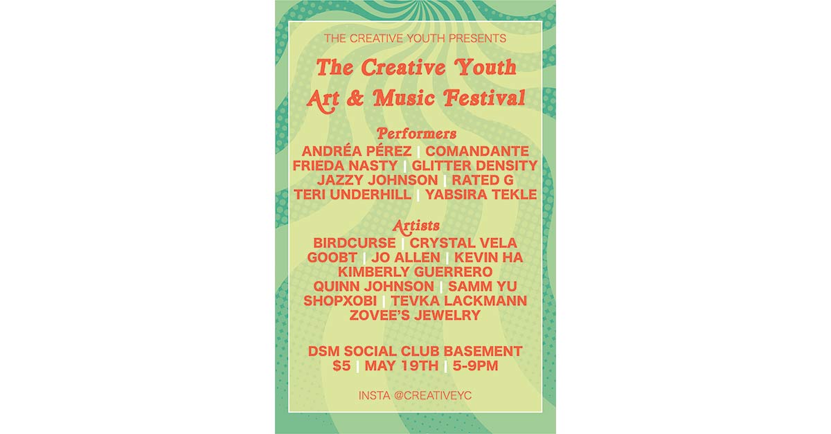 The Creative Youth Art & Music Festival The Creative Youth Art & Music Festival
