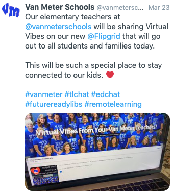 Van Meter Schools Tweet
