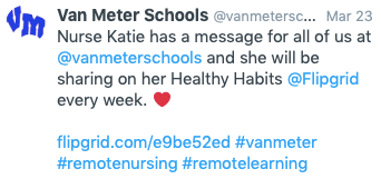 Van Meter Tweet