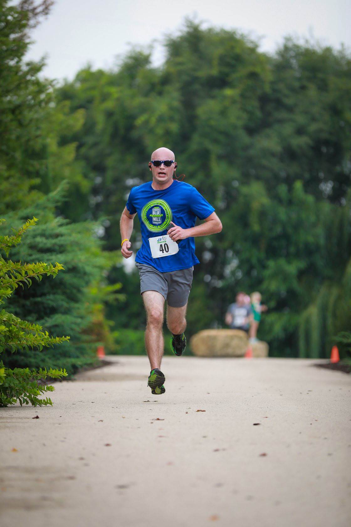 Running with Sunglasses