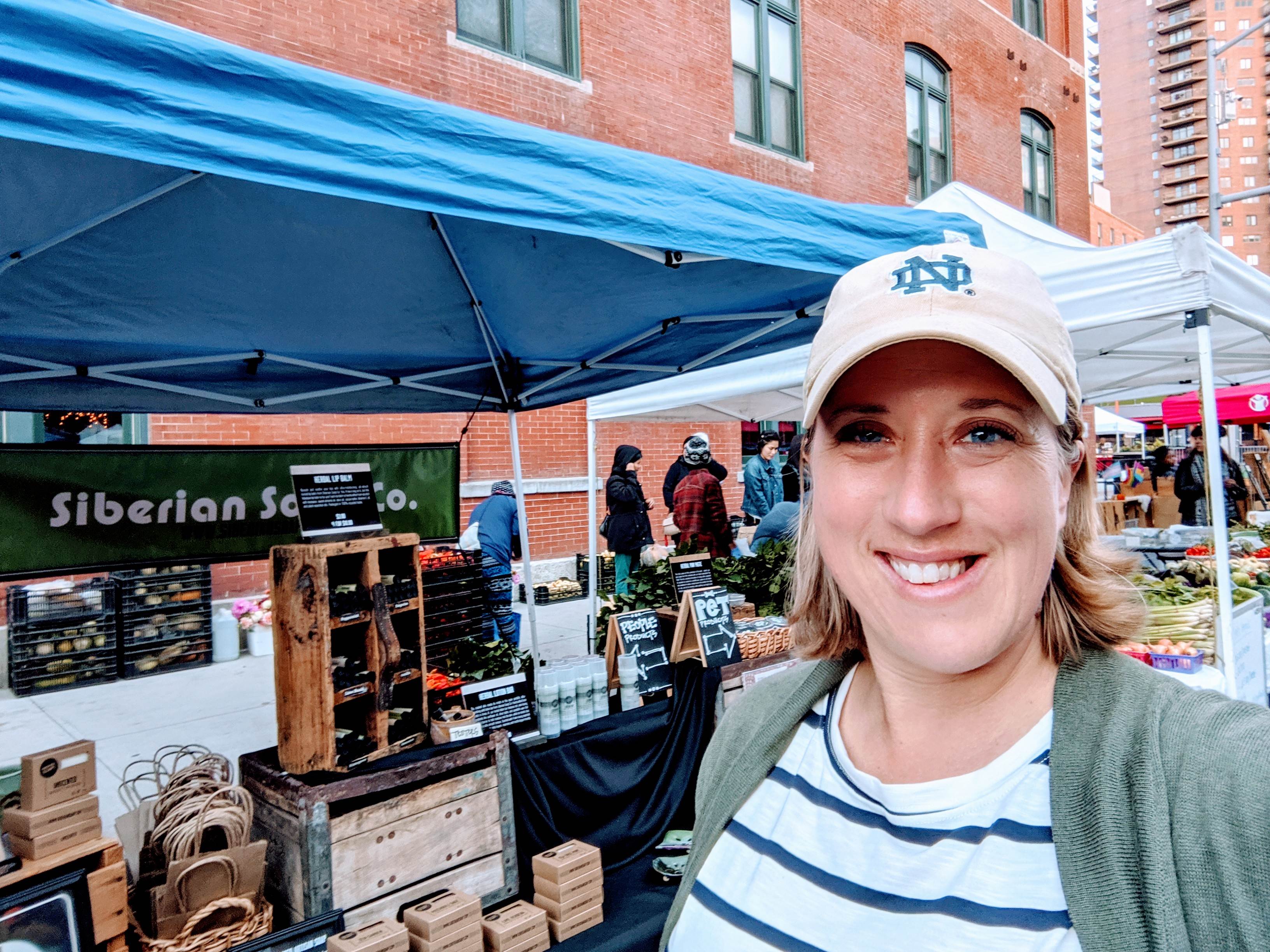 Siberian Soap Co. Market Booth