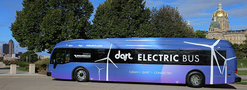 DART Electric Buses