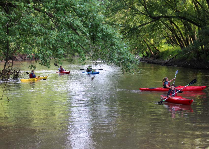 Kayaking Group