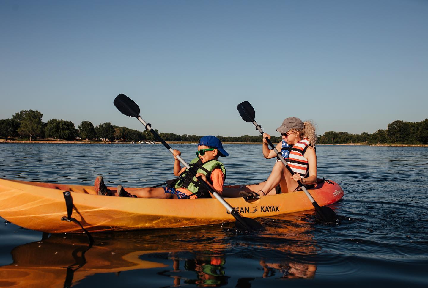 Kayaking with the Family Kayaking with the Family