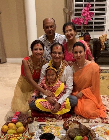 Sanjita Pradhan family