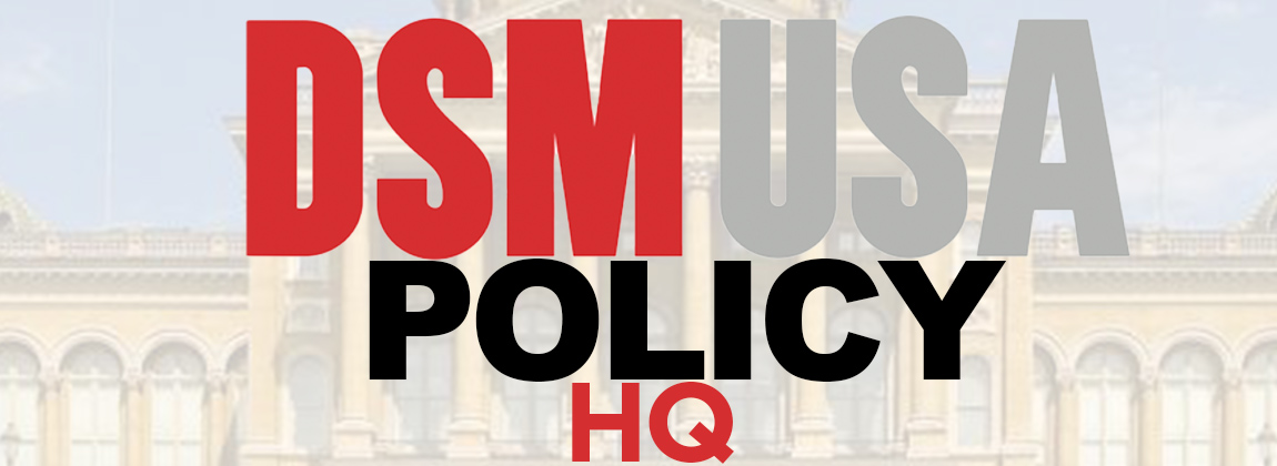 DSM Policy HQ Podcast Logo