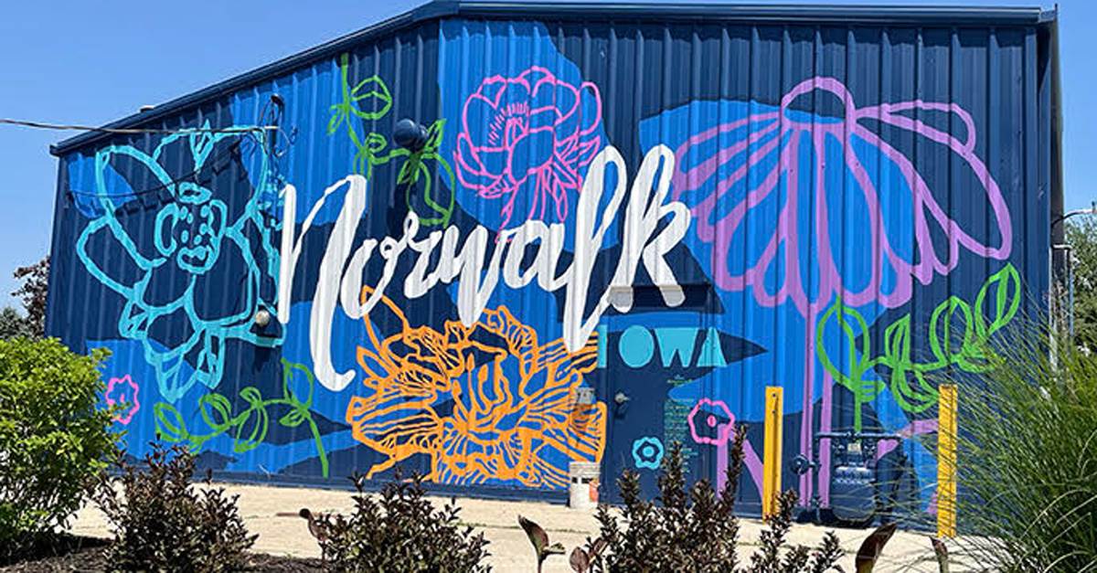 New Mural Project in Norwalk, Iowa