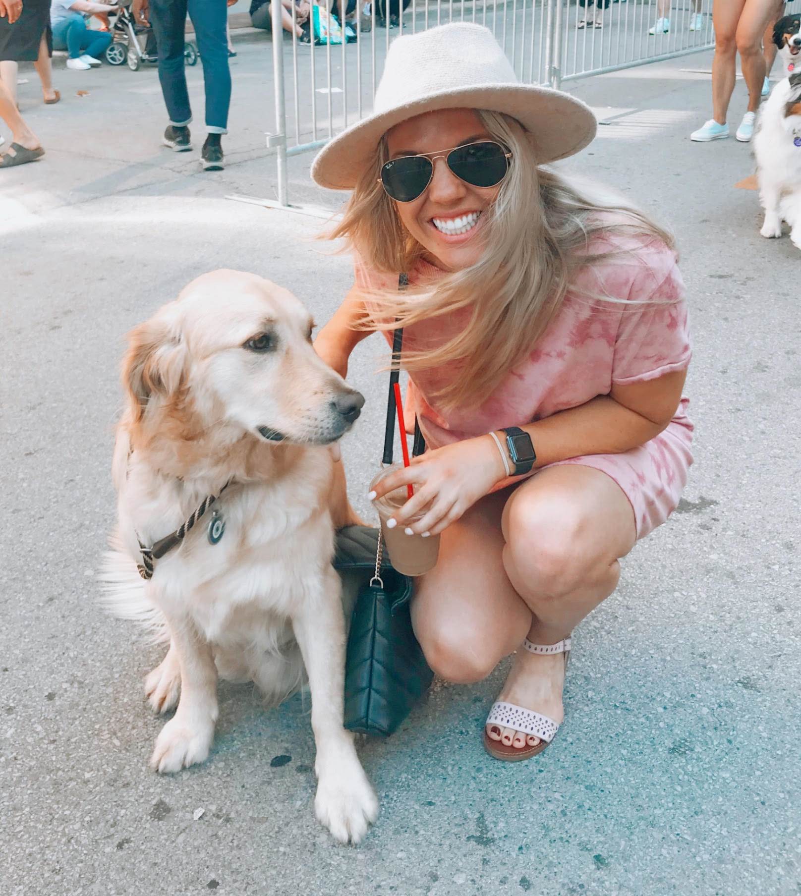 Abbi at the Farmers' Market